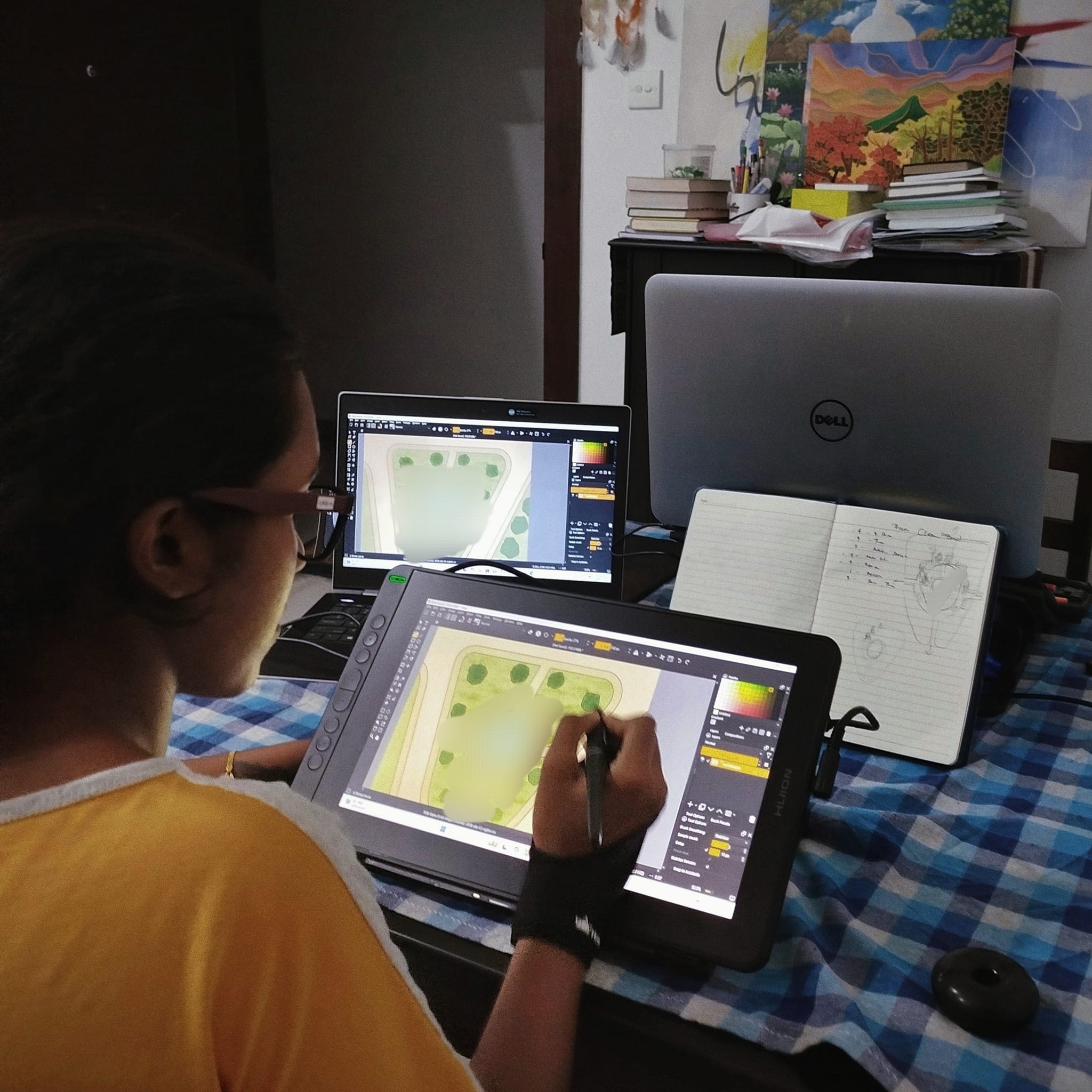 Archivist Map Drawing